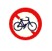 Closed to bicycles